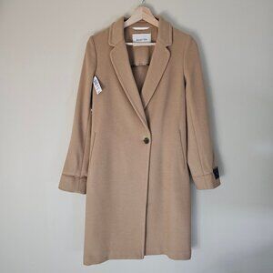Aritzia Babaton Stedman Coat - 2018 - Soft Camel - Sz XXS - NWT